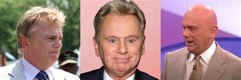 pat sajak toupee|12 Male Celebs With Toupee